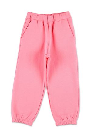 Pink cotton blend hoodie DOUUOD KIDS | DV4P90Z0879542